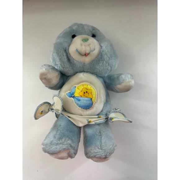 Care Bears 11” Baby Tugs Blue Plush Diaper Toy Vintage 1983 Kenner 80s - Picture 5 of 7